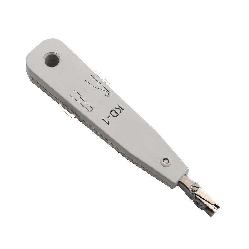 Network Cable & Telephone Line Stripping Kit: Wiring Rack, Punch Down Tools & Pliers