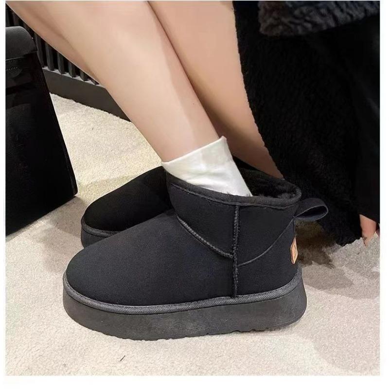 New Thick-soled Snow Boots, Women's Shoes, Thickened Warm Bread Shoes, Cotton Shoes and Women's Shoes