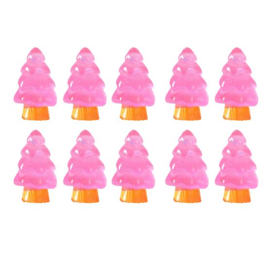 

Украшение дерева светится в темноте поделки из смолы DIY кукольный домик снежный сад настольная миниатюра розы красного