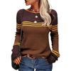 Sweater for Women Winter Thickened Pullover Warm Knitted Stretchy Long Sleeve Oversize Jumper Sweater Tops
