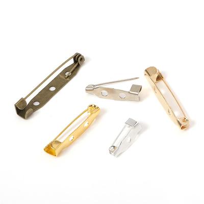 DIY Schmuck Brosche Zubehör: Einfache Sicherheitsnadel mit Klebescheibe für Kleidung