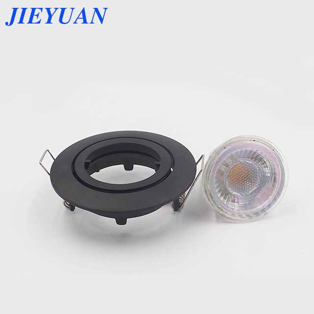Modern Design Commercial LED Spotlight Black Recessed Ceiling Light for Kitchen Bedroom Living Room Indoor Ceiling Downlight