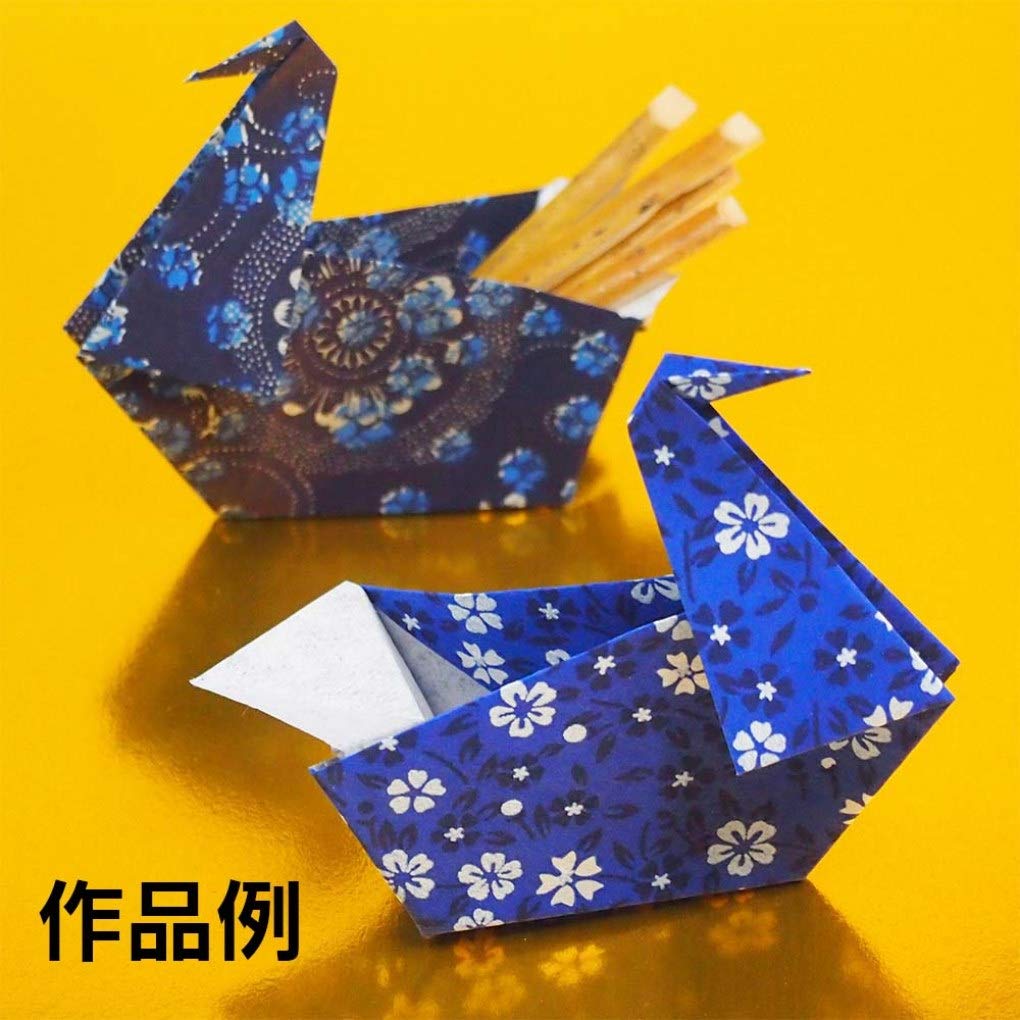 Toyo Washi Paper Aizome Chiyogami B4 4 Patterns 4 Pieces 014004