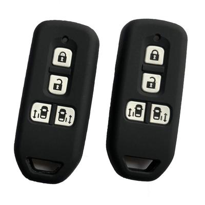 [ZIAN] Smart Key Case for Honda Vehicles, 4 Buttons, Sliding