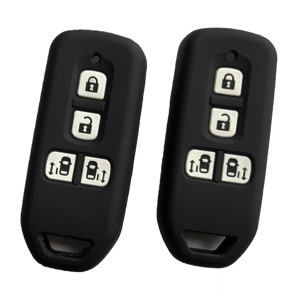 [ZIAN] Smart key case for Honda vehicles, 4 buttons, sliding