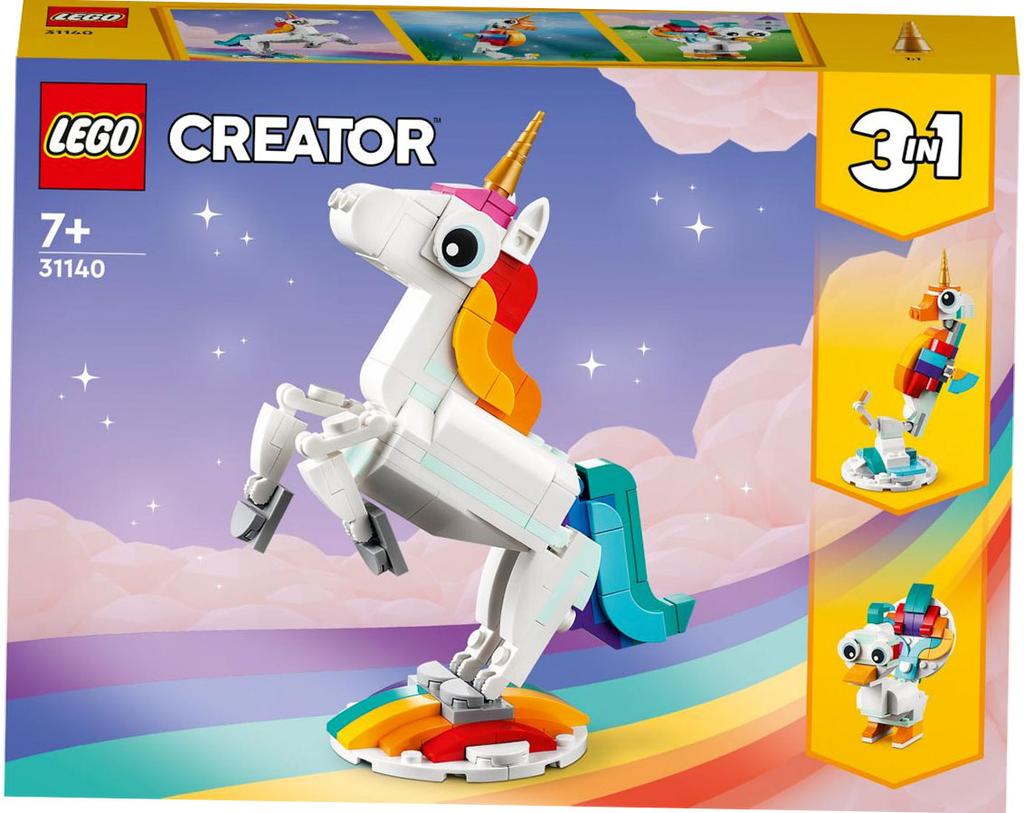 Lego Creator 31140. Unicornio Mágico