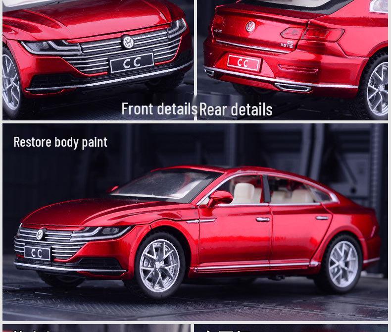 Car Zhi 32013 Children's Alloy Sedan Model - Pull Back Toy with Openable Doors