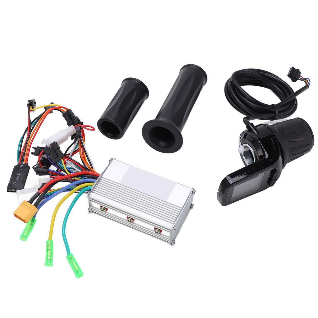 24V 36V 48V 350W Electric Bike 3 Mode Sine Wave Controller with 886 LCD Display Grip Kit