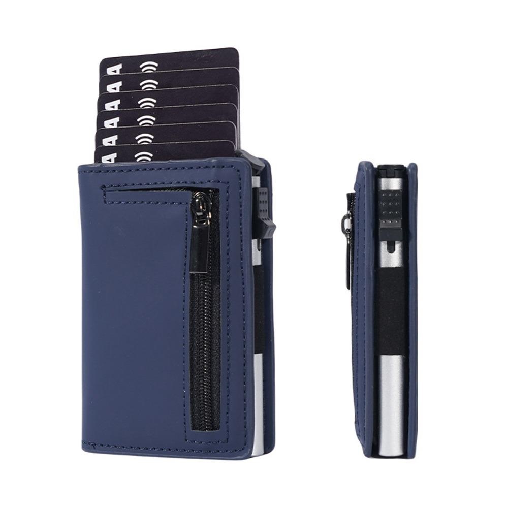 New Luxury Multi-Card Slot Men's Card Bag Rfid Blocking Leather Credit Card Holder Practical Minimalist Bank Cardholder Case