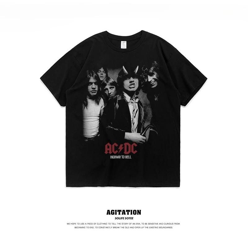 Print T-shirt Fashion Trend Comfortable Loose Casual 100% Cotton Round Neck Short Sleeve T-shirt