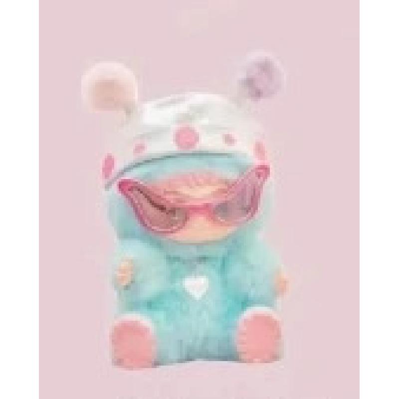 High-quality vinyl plush toys, fashionable blind boxes, WAKUKU, fun party series, handcrafted models, pendants and accessories
