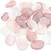 200pcs Flower Petals for Flower Girl,Rose Petals for Wedding,Silk Pink Rose Petals and White Flower Petals for Wedding Bridal Shower Decor Aisle