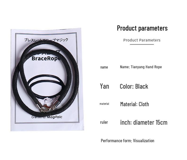 Northern Magic Tianyang Illusion Rope Necklace Jewelry - Close-up Interactive Magic Prop