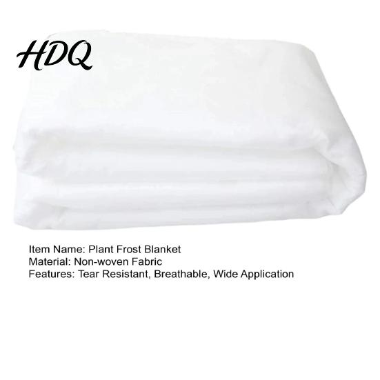 Garden Landscape Winter Warmer Floating Row Cover for Plants Frost Protection Blanket Breathable Non-woven Tear Resistant Blanket Fabric Plant