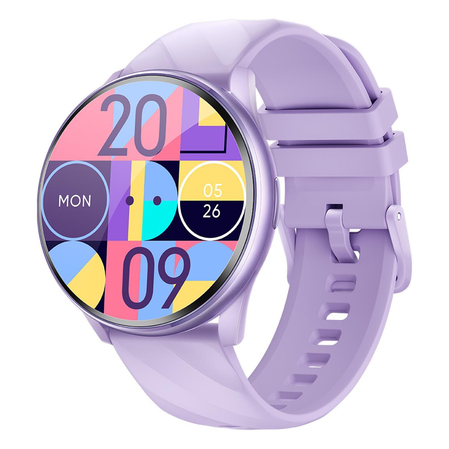 

KT77 Bluetooth-compatible Call Smart Watch 1.46-inch Screen Heart Rate Sleep Monitoring Sports Watch Purple
