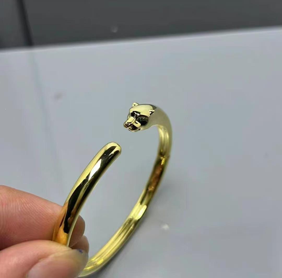 925 sudraba CNC leoparda galvas aproce