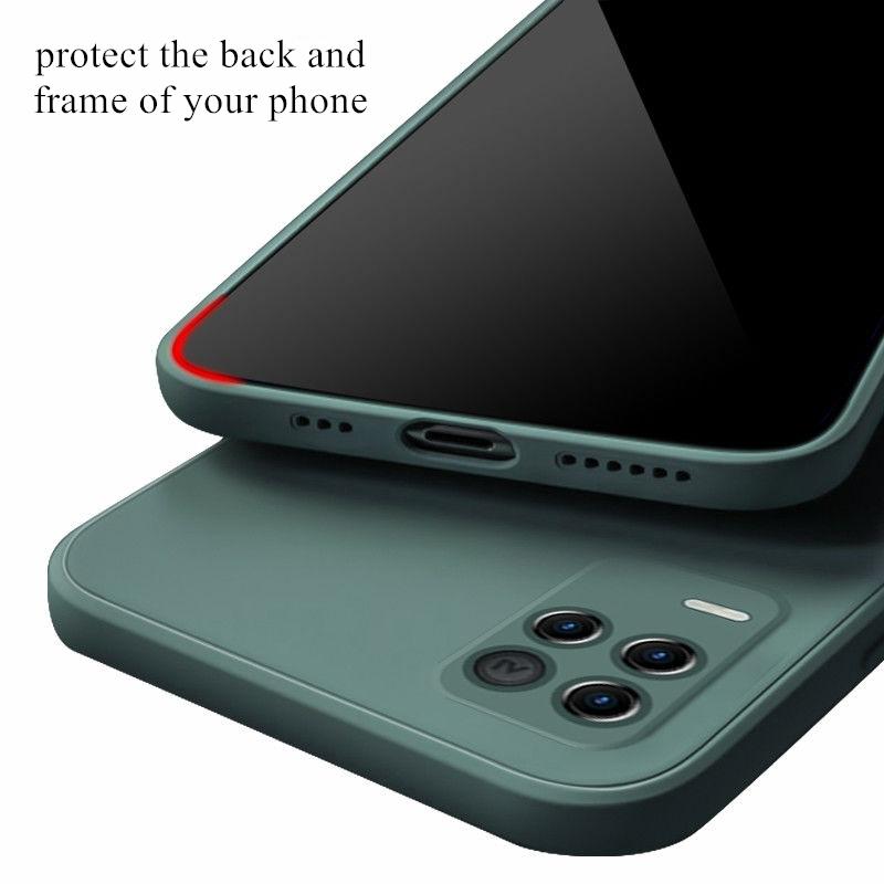 For Realme Narzo 30 5g Case Cover For Realme Narzo 30 Coque Soft TPU Liquid Silicone Phone Bumper For Realme 30