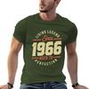 Living Legend Since 1966 Birthday T-Shirt graphics quick drying summer clothes sweat shirts,