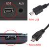 Car Driving Recorder 3.5M USB Type-A To Mini 5Pin MICRO USB 90 Degree Right Angle Charging Cable for GPS Navigator