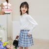 Girls' Long Sleeve Doll Collar Academy Shirt