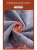 Men's Winter Fleece-Lined Plaid Shirt - Warm, Long-Sleeved Business Casual for Middle-Aged & Elderly, Plus Size Available