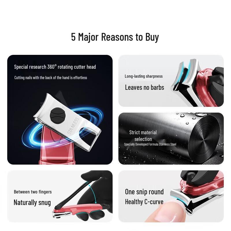 ZWILLING 360° Rotating Head Nail Clipper
