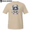 Creepy Wedding Tee – Cute Ghostly Bride with Big Eyes and Flower Veil
