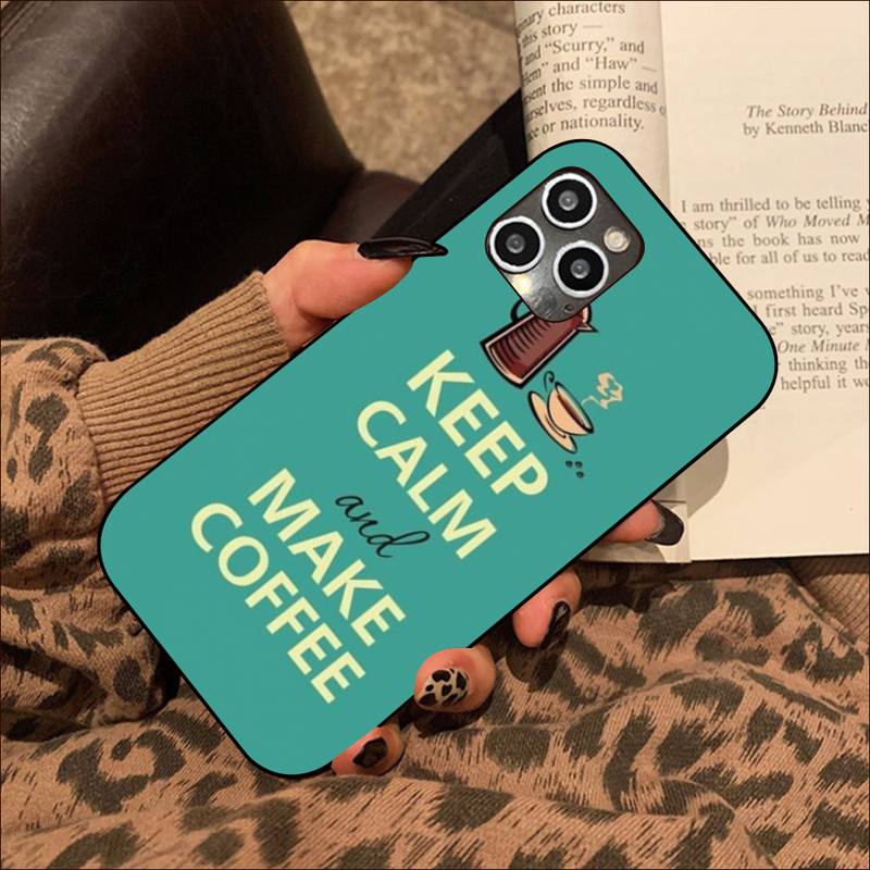 coffe make life better Phone Case for iPhone 11 12 13 mini pro XS MAX 8 7 6 6S Plus X 5S SE 2020 XR cover
