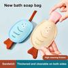 Quick Lather Mesh Soap Foaming Net Exfoliating Dense Bubbles Soap Foaming Net Bag Foaming Mesh Bath Mesh Sponge