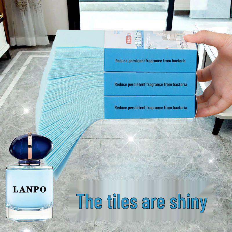 Wood Floor Tile Cleaning Tablets - Strong Household Mopping with Fresh Scent & Brightening Effect 1 box 30 tablets
