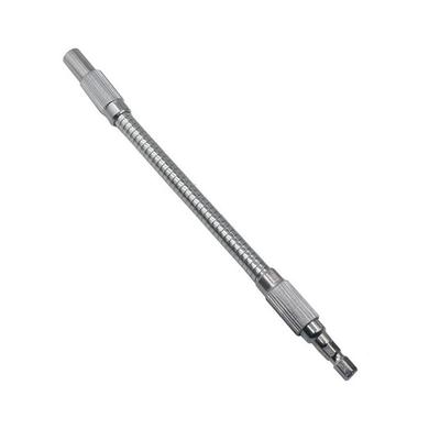 300mm Flexible Shaft Hex Bit Holder 14 Inch Screwdriver Bit Extension for Use with Standard Quarter Inch Bits and Power Tools