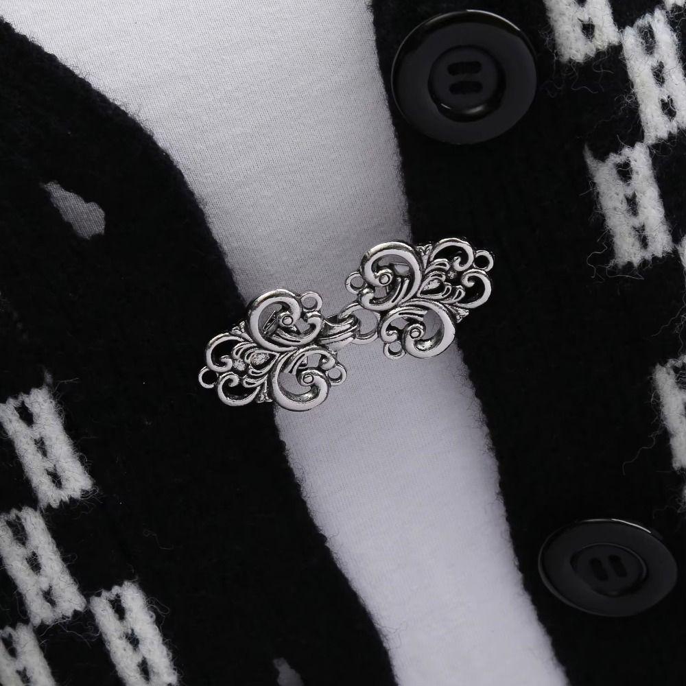 Rutschfester Umhang Kappe Verschluss Vintage Stil Schalklammer Pulloverclip Seidenschal