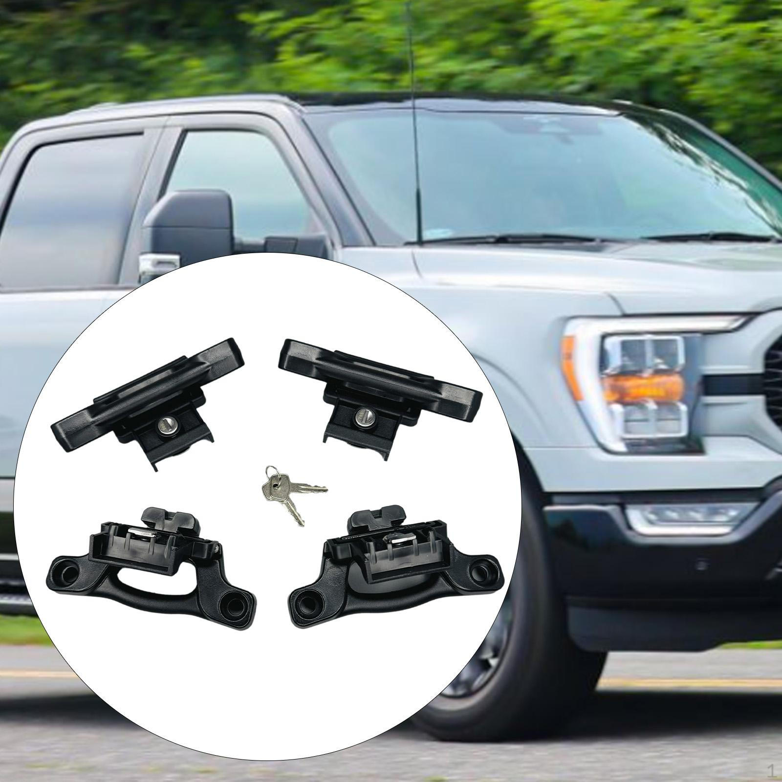 

Крепления для кузова пикапа HL3J-9927740- Установка Металлические нижние анкеры Кнехты Заменяет для F-350