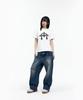 AAKAM Trinity Cross Half Top (White)