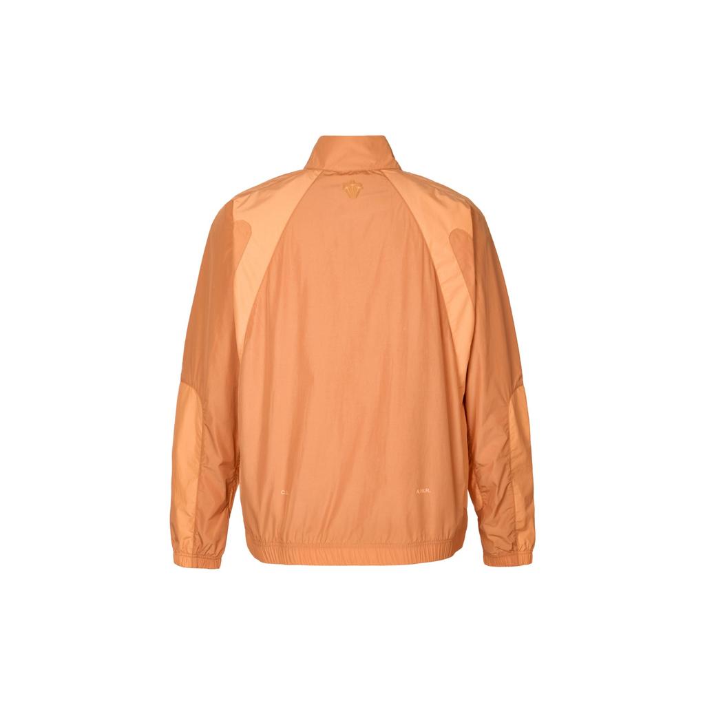 Nike X Nocta Collaboration Fashion Long Sleeve Zipper Comfortable Jacket Unisex jackets Orange FN7666-808