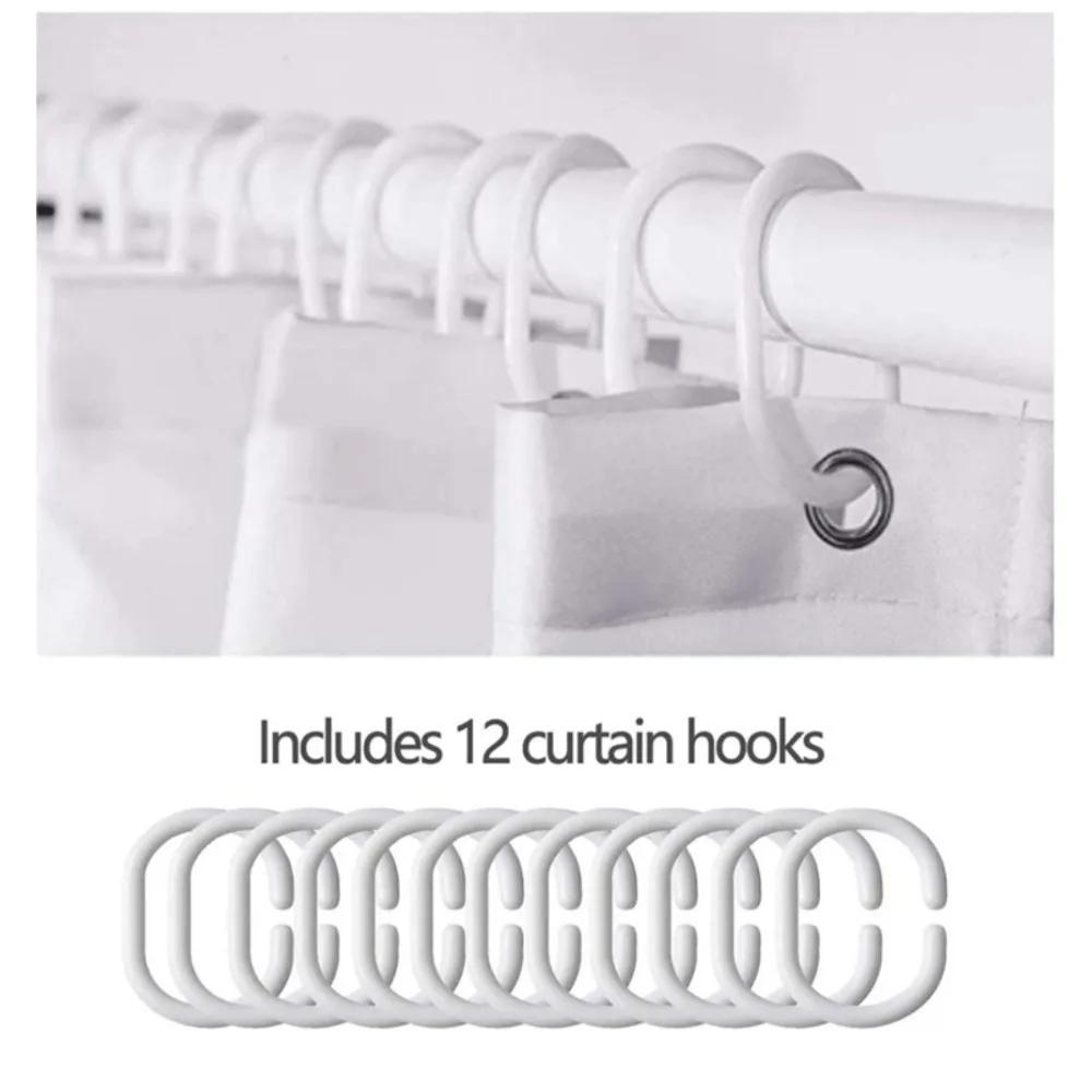 Brightly colored peacock feathers Shower Curtain Washable Dirt-Resistant Shower Head waterproof Polyester Bath Curtain