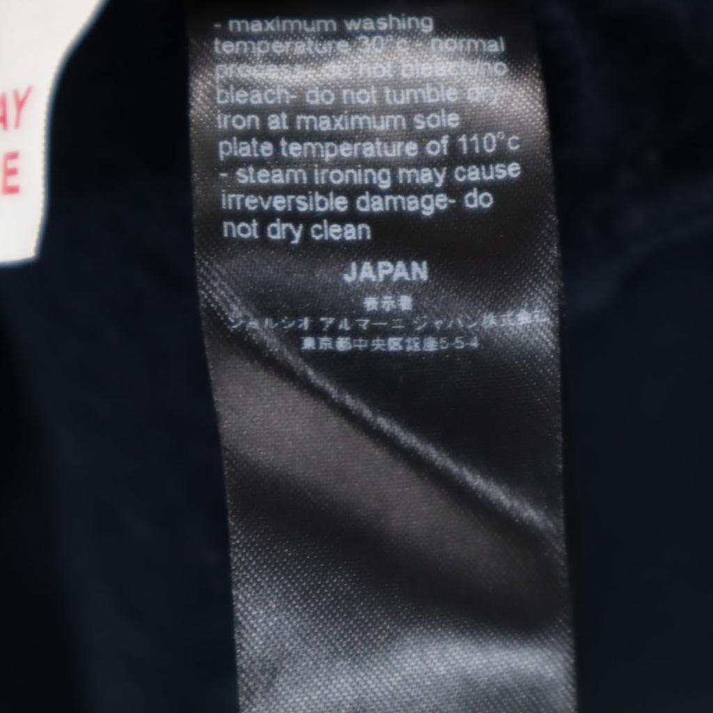 Emporio Armani Long sleeve sweat trainer S Navy Back brushed Men's Used