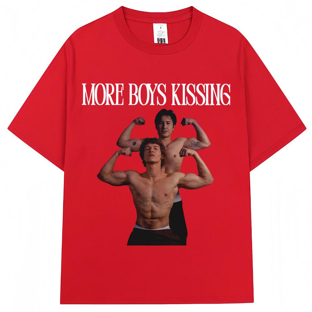 Heated Rivalry Shane Hollander Ilya Rozanov T Shirts More Boys Kissing Unisex Women Popular Tshirts Cotton Oversized Casual Tees