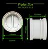 200 PVC Pipe Anti-Backflow Check Valve for Range Hood & Chimney