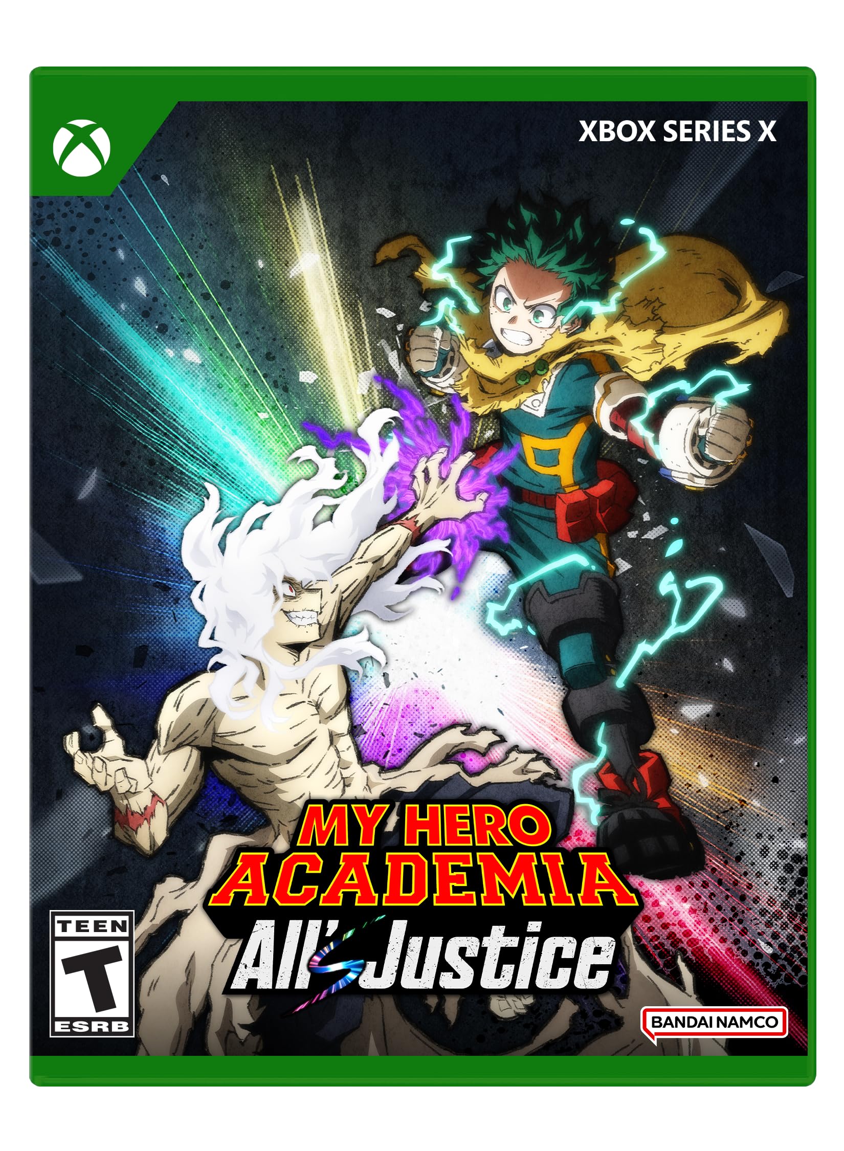 Мой Герой Академия Справедливость Американский Xbox Series X Все (Северный импорт) - зелёный