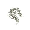 High-End Tierkreiszeichen Pferd Brosche: Luxuriöses Taillenformendes Nadel-Korsett-Schmuck-Accessoire für Damen