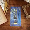 1PC Exquisite Floral Painting Metal Bookmark Hollow Bronzing Bookmark With Tassel Gifts For Book Lovers Writers Readers Students
