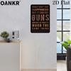 Vintage Money Cant Buy Happiness But It Can Buy Guns Art Poster Metal Tin Sign Ideal Gift X Inch Chic Home Decor Metal Sign