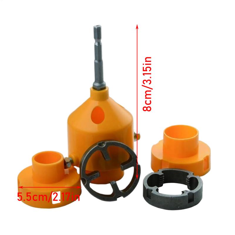 Water Pipe Threader Multipurpose PVC Pipe Threader Thread Making Tool Pipe Threader Plumbing Tool Versatile Pipe Threading Tool