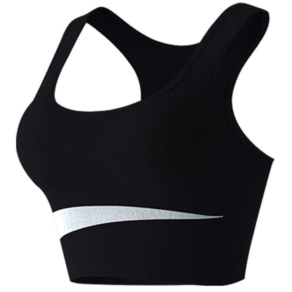 Color Pooling Running Sports Bra Fitness Shock-absorbing Bra Yoga Big Chest Beautiful Back Sports Underwear Women Can Wear