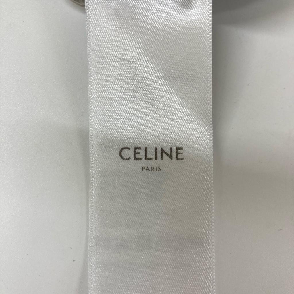 CELINE 2R59G865C Black Triomphe Belted Sleeveless Dress dress 36 blackUsed