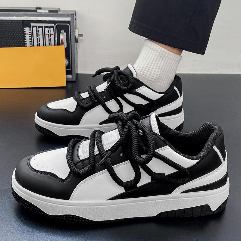 

Men s shoes trendy brand summer breathable thick-soled non-slip sports board shoes youth trend versatile low-top niche casual shoes 39