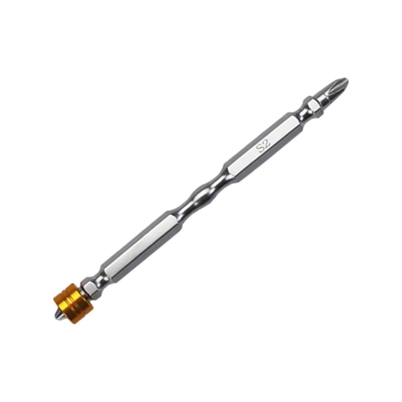 High Levels Attraction Driver Bit Screwdriver Bit with Removable Magnetic Rings Attraction Part for Electric Gadgets