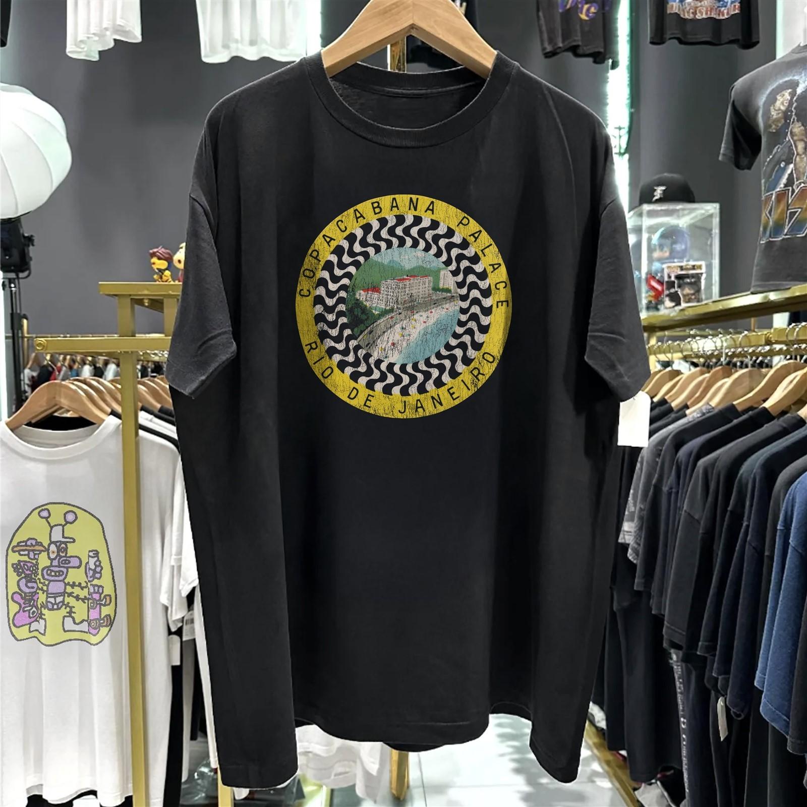 Copacabana Palace Rare T-Shirt Black S L