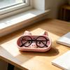 Niedliche Schweinchen Brillen Aufbewahrungsbox, 3D Gedruckter Brillenhalter, Cartoon Sonnenbrillen Displayständer für Schreibtisch, Kreativer Schlüsselaufbewahrung Kleinteile Organizer,